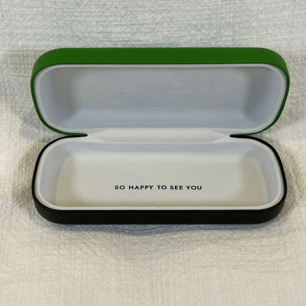 Authentic‎ Kate Spade Glasses Hard Case Green Gray, Case Only